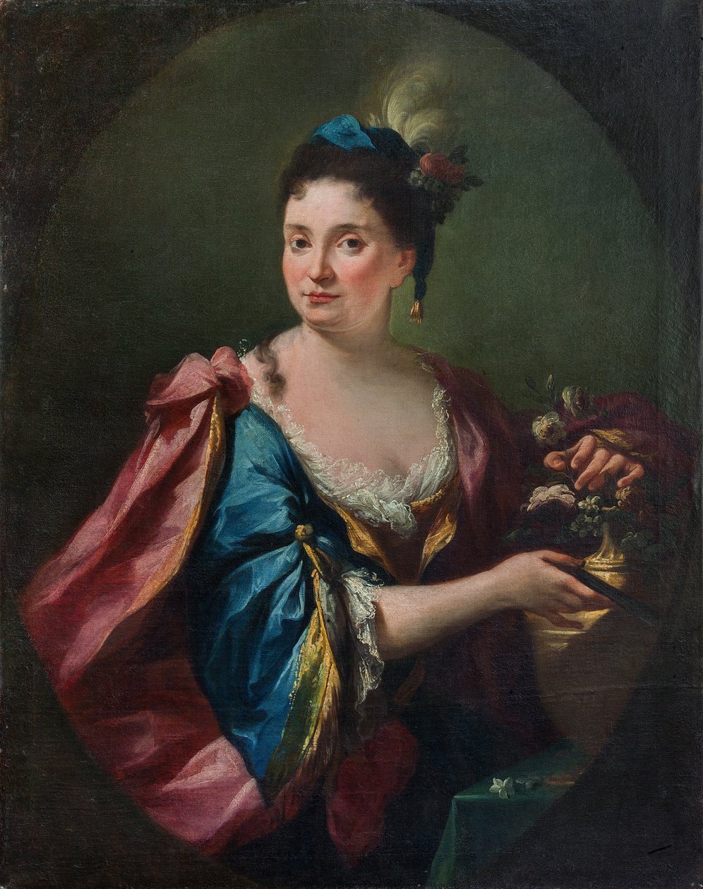 Portræt af Caterina Corbelini (?), ca. 1730 (olie på lærred) af Carlo Innocenzo Carloni