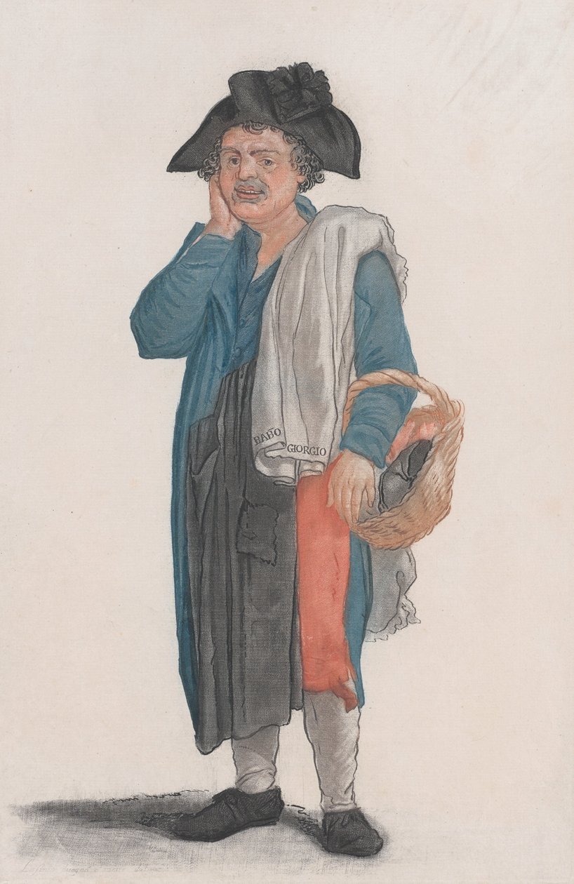 Babo George, ca. 1790. af Carlo Lasinio