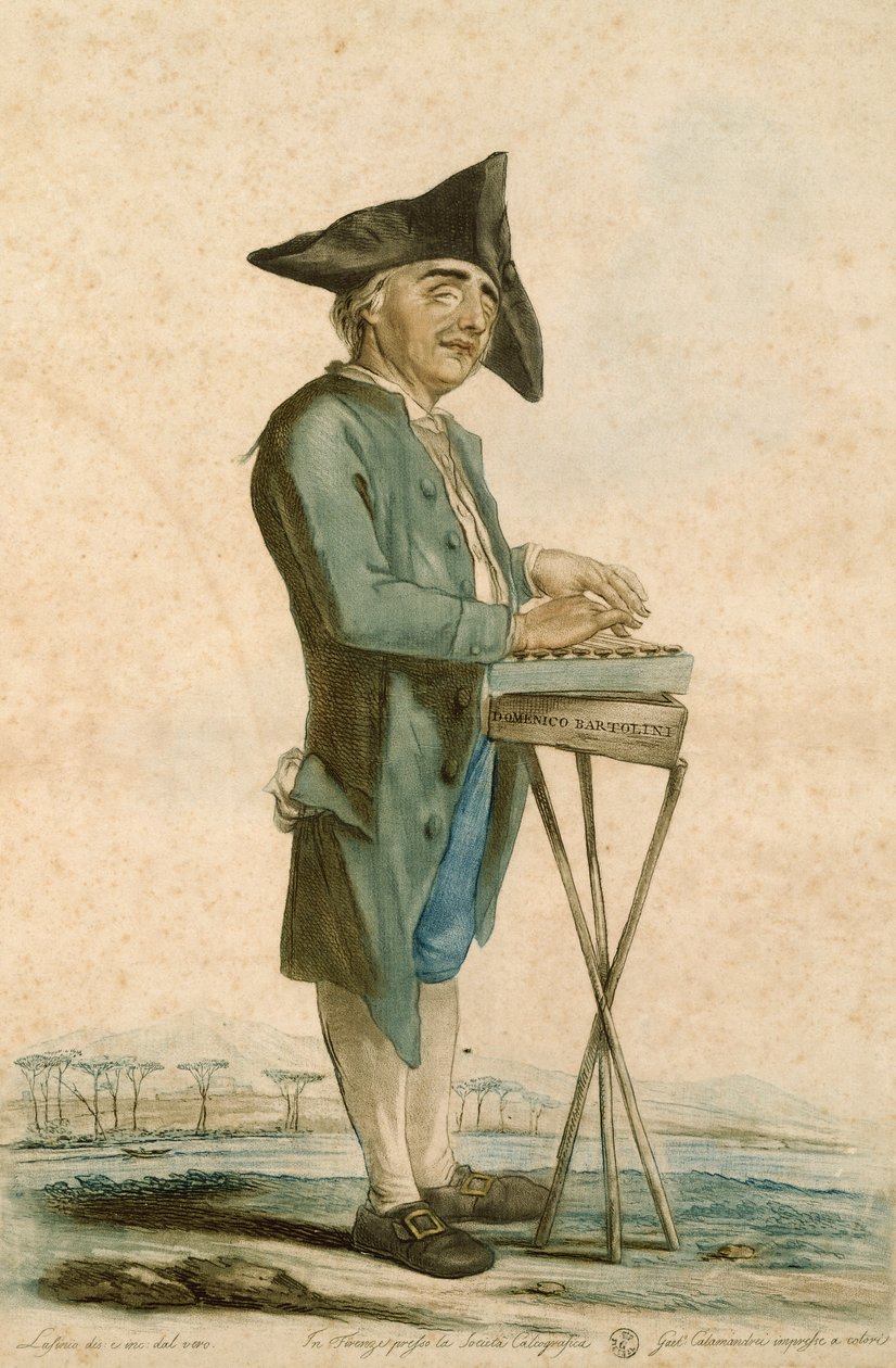 Domenico Bertolini, af Carlo Lasinio (1759-1838), gravering af Carlo Lasinio