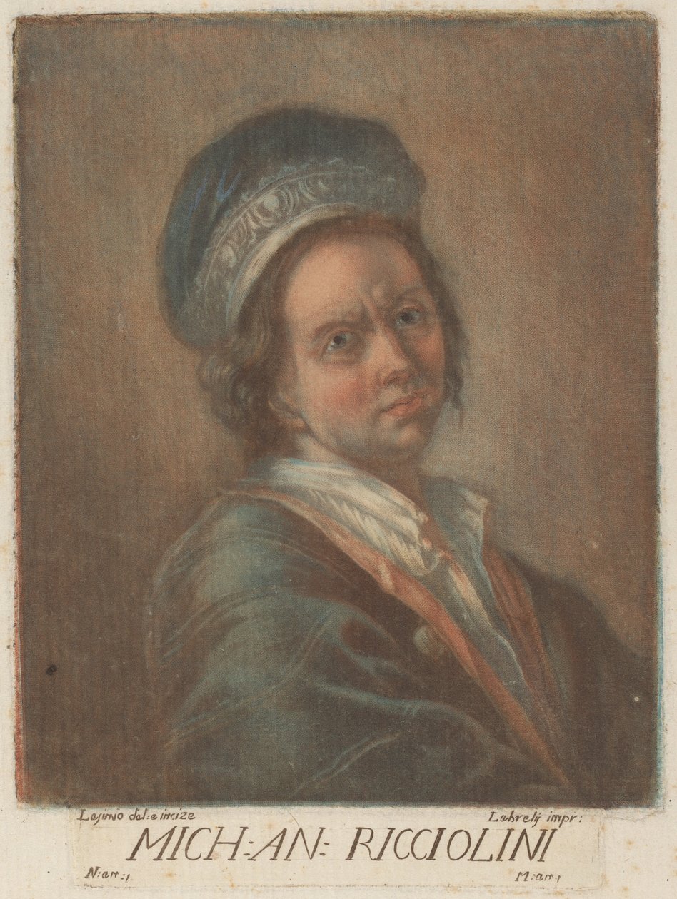 Michelangelo Ricciolini af Carlo Lasinio, after Michelangelo Ricciolini