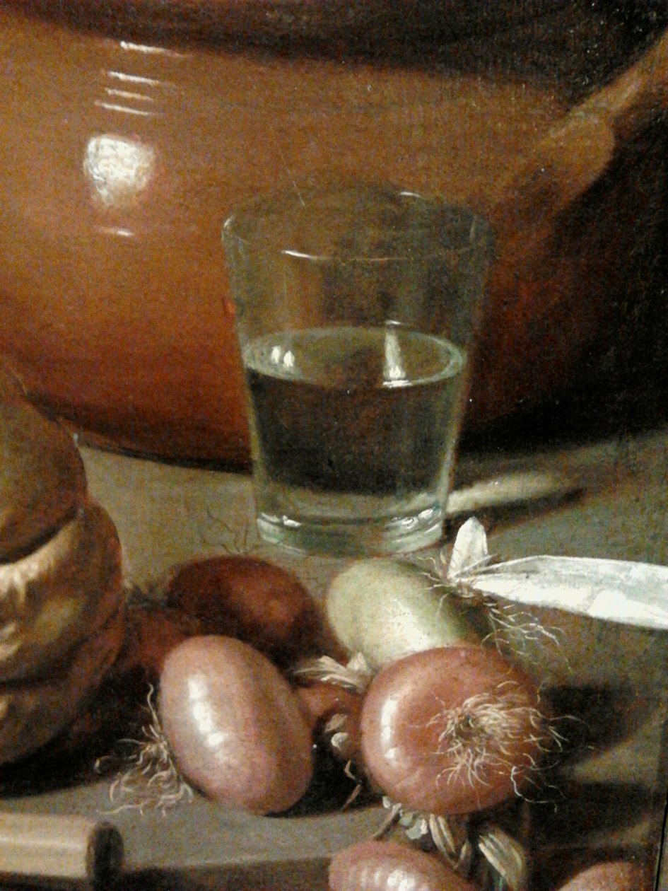 Polsk: Stilleben med en kobberkande Stilleben med en kobberkande (detalje). af Carlo Magini