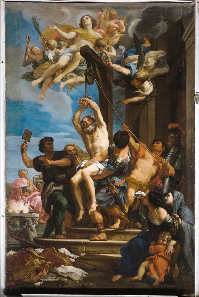 Blaises martyrium, ca. 1680 (olie på lærred) af Carlo Maratta