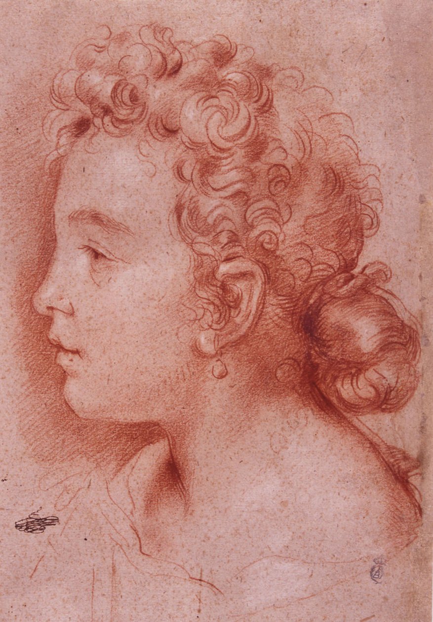 Portræt af Faustina Maratti af Carlo Maratta