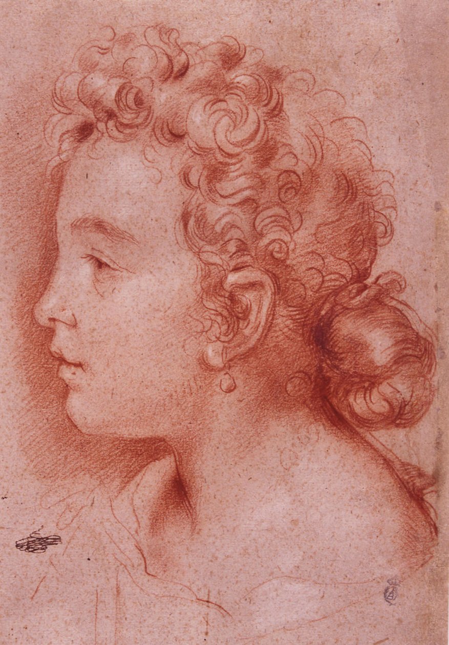 Portræt af Faustina Maratti af Carlo Maratta