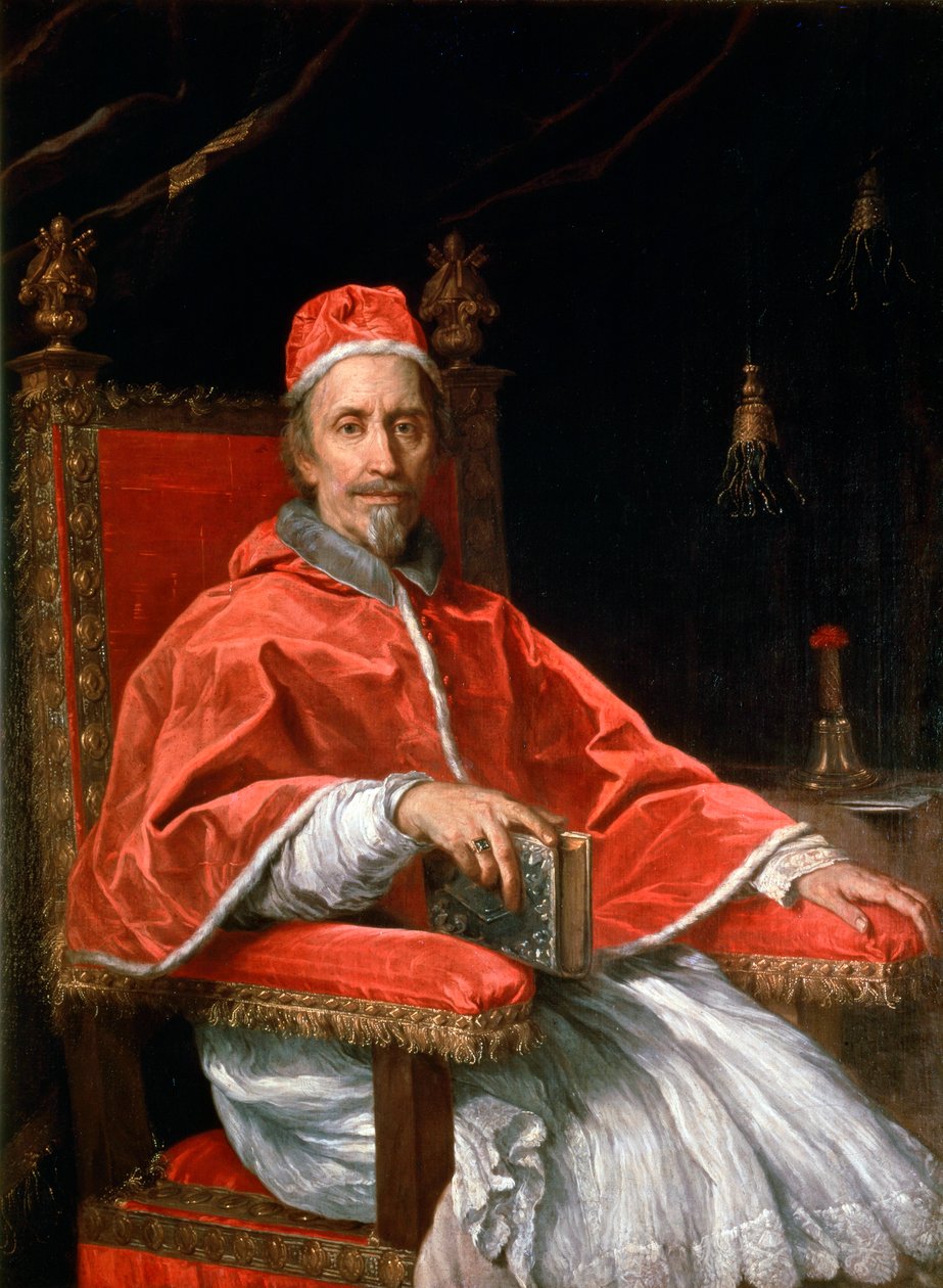 Portræt af pave Clemens IX, 1669 af Carlo Maratta