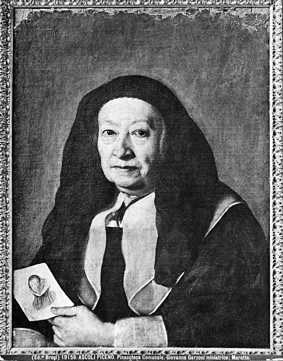 Portræt af Giovanna Garzoni af Carlo Maratta or Maratti