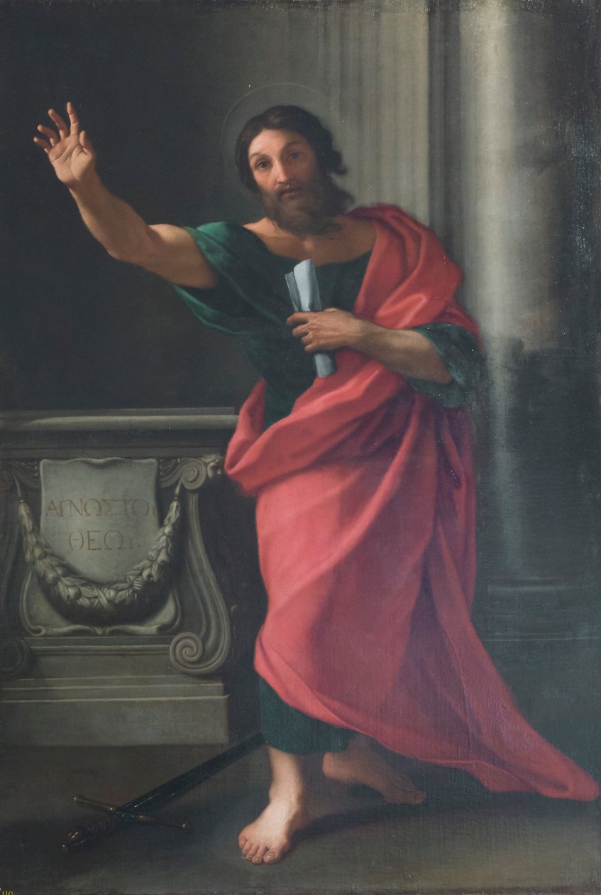 Sankt Paul, ca. 1667 (olie på lærred) af Carlo Maratta or Maratti