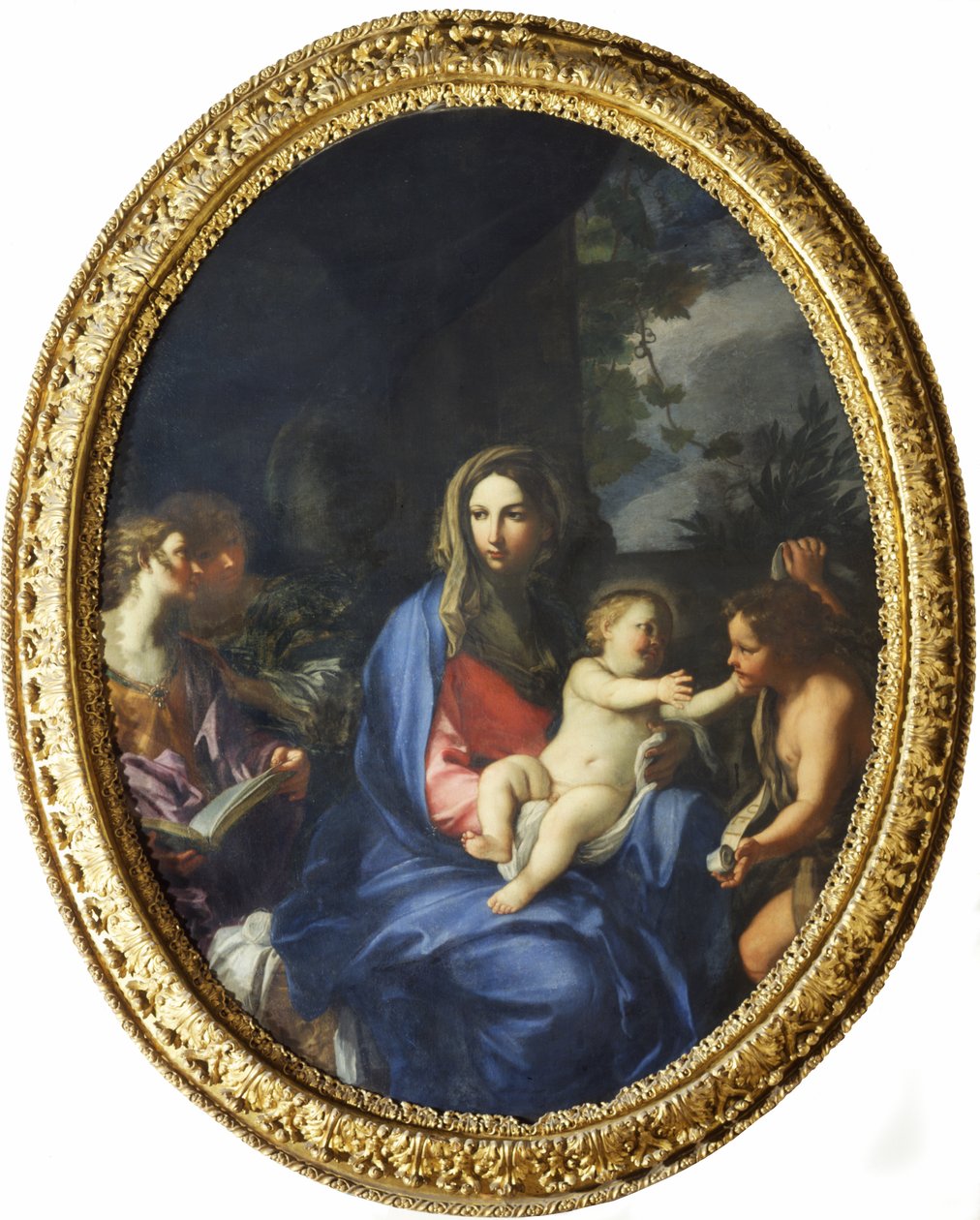 Jomfru med Barn og Sankt Johannes af Carlo Maratta or Maratti