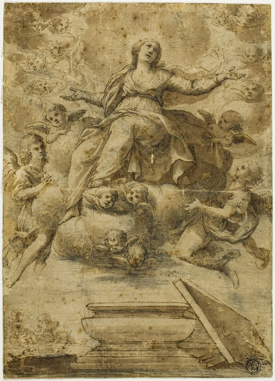 Jomfruens antagelse af Carlo Maratti