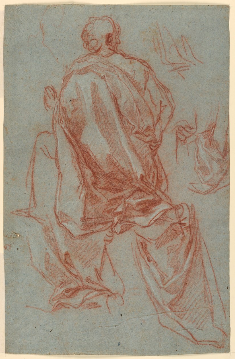 Studier af en knælende figur af Carlo Maratti