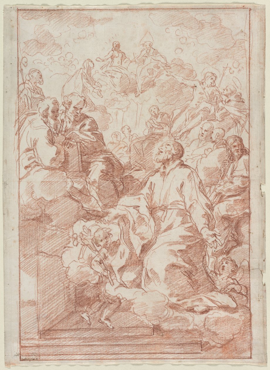 Vision af St. Philip Neri af Carlo Maratti