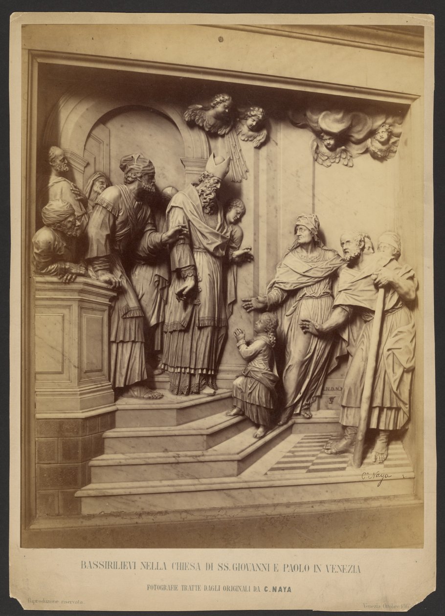 Basrelief fra Sankt Johannes og Paulus