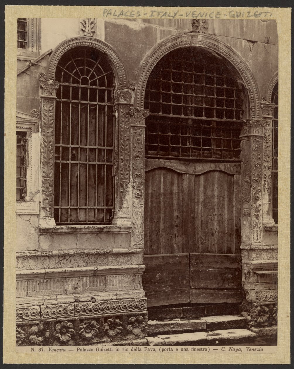 Guizetti Palace af Carlo Naya