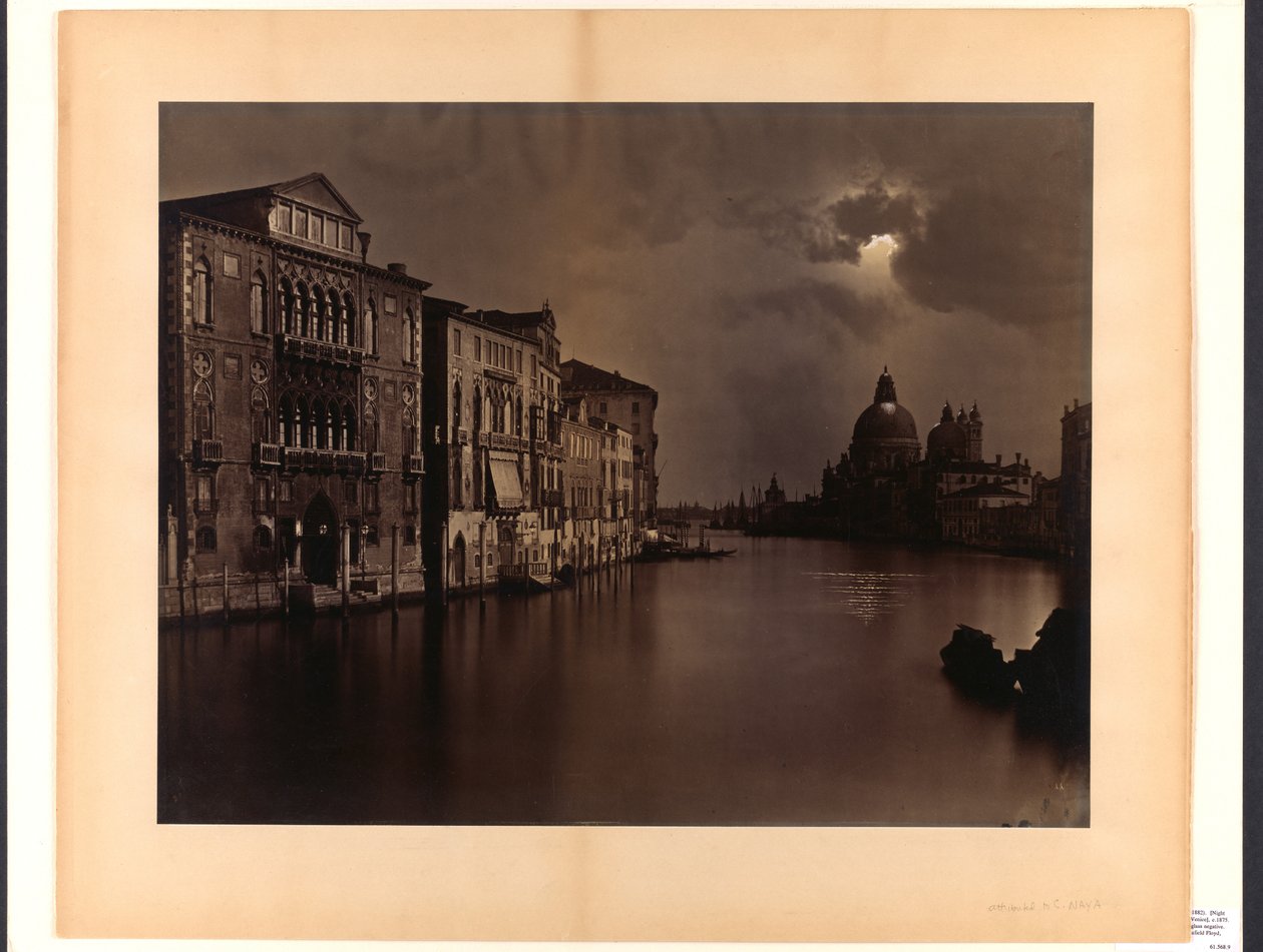 [Natudsigt over Canal Grande, Venedig] af Carlo Naya
