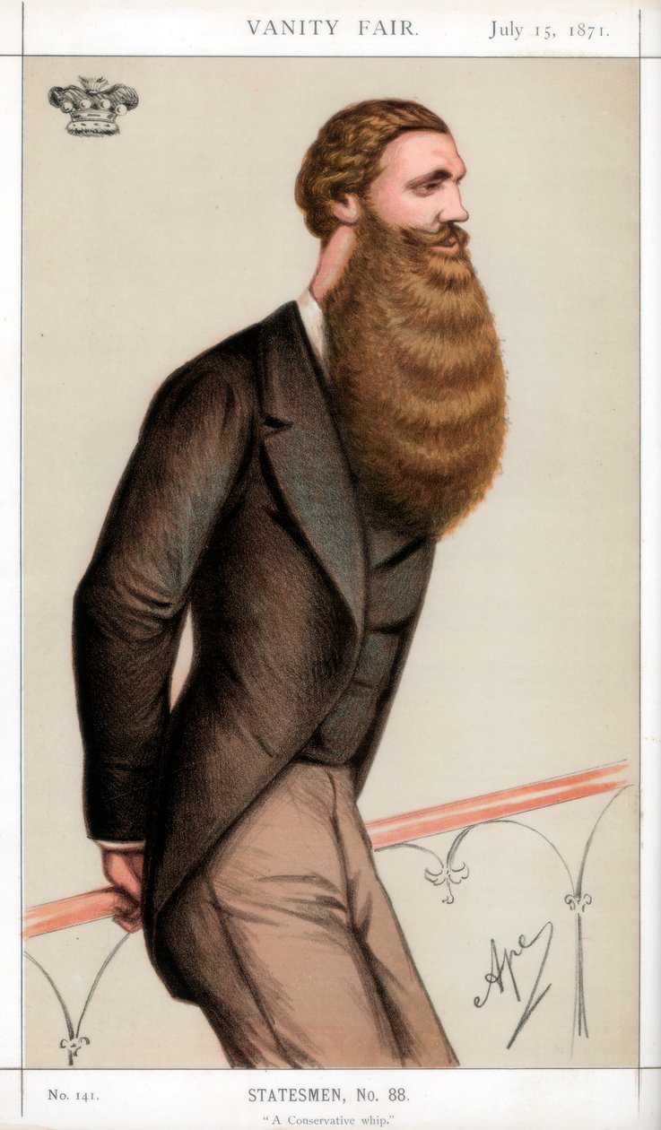 En konservativ pisk, 1871 af Carlo Pellegrini
