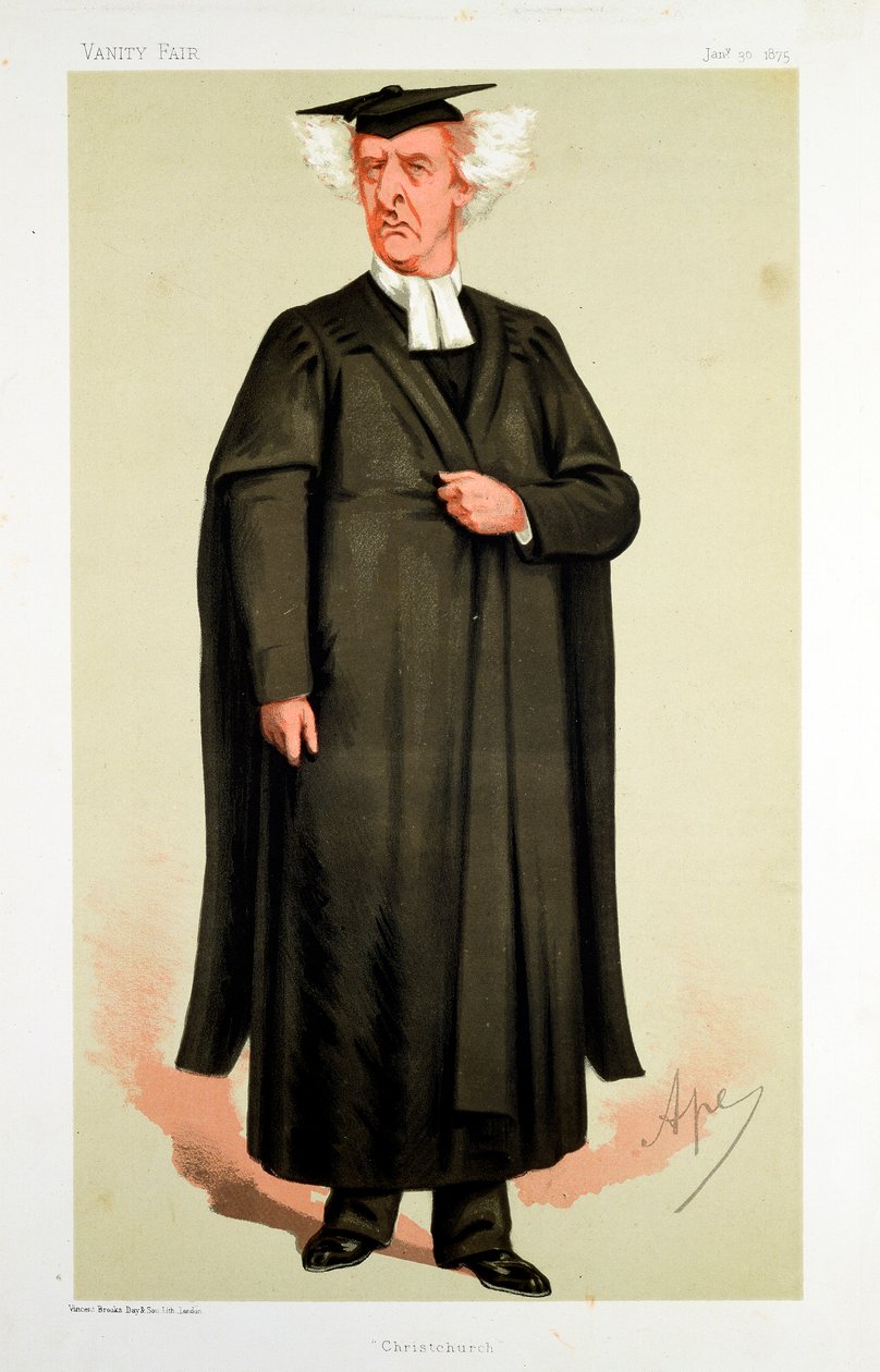Henry George Liddell, britisk lærd, 1875 af Carlo Pellegrini