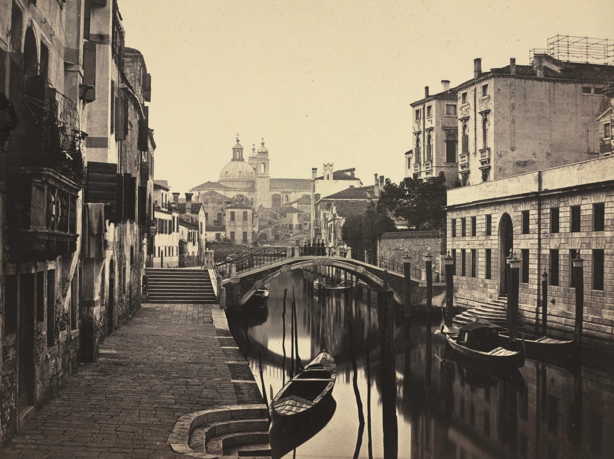 Udsigt over Venedig, ca. 1860. af Carlo Ponti