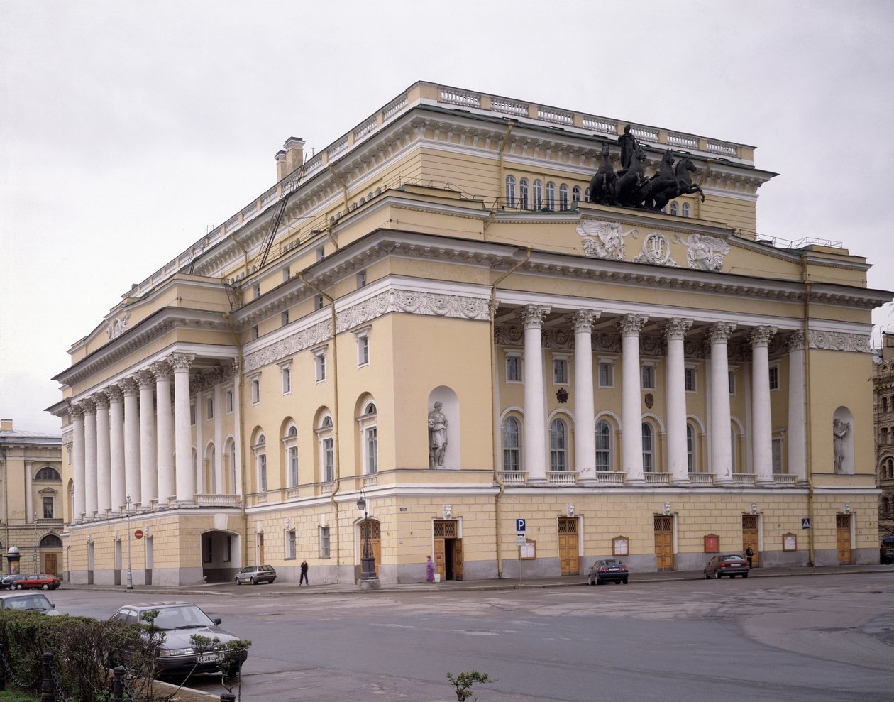 Alexandrinsky-teatret i Sankt Petersborg, 1828-1832 af Carlo Rossi