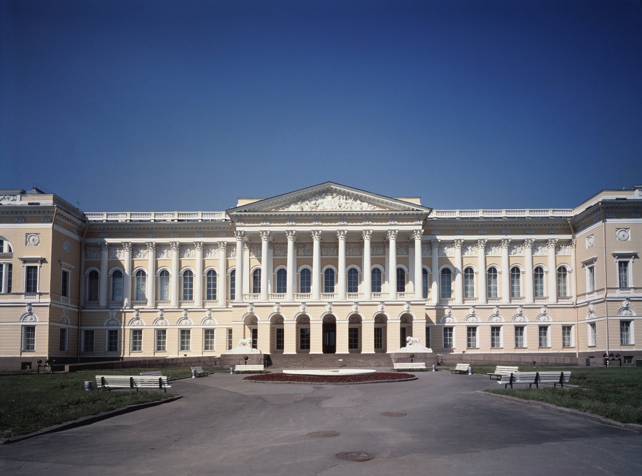 Det gamle Michael-palads i St. Petersborg, 1819-1825 af Carlo Rossi