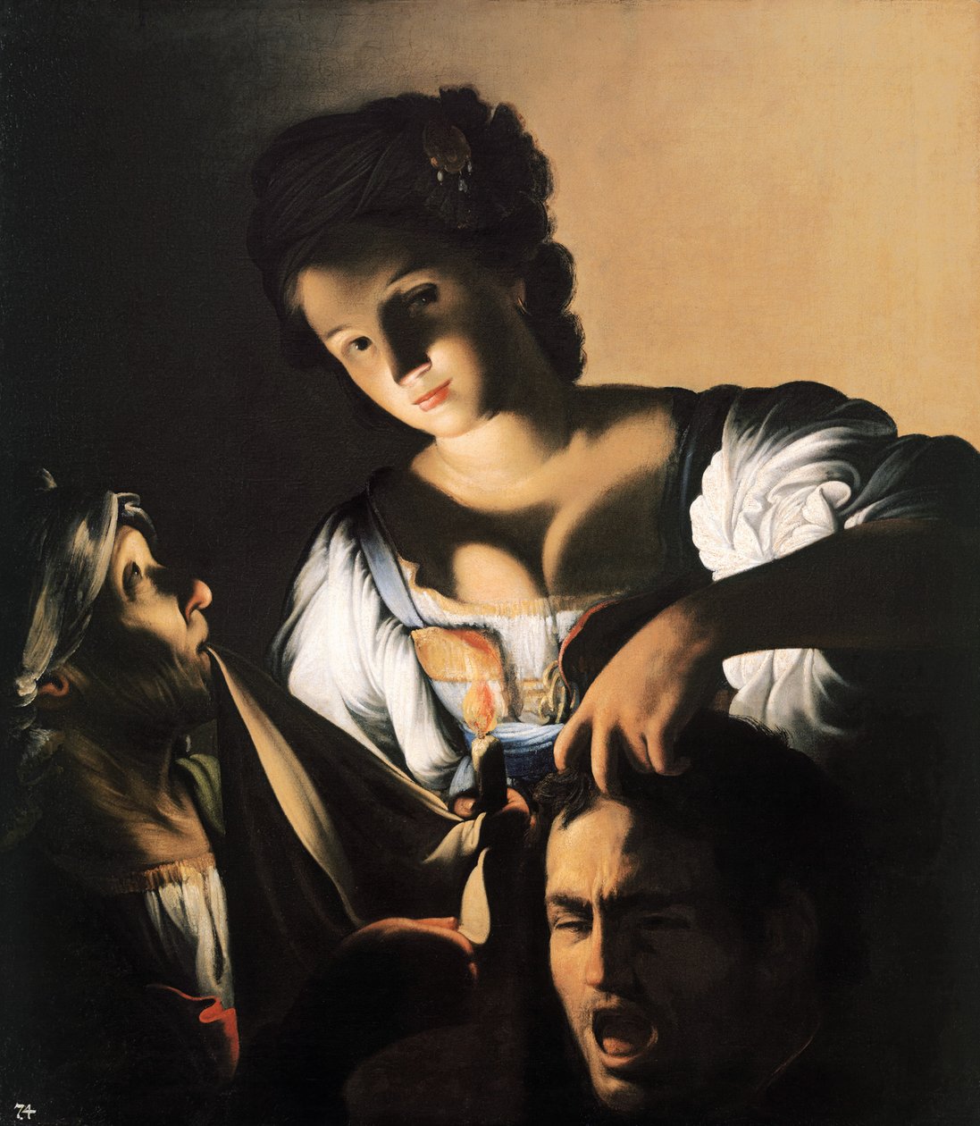 Judith med hovedet af Holofernes, ca 1610-1615. af Carlo Saraceni
