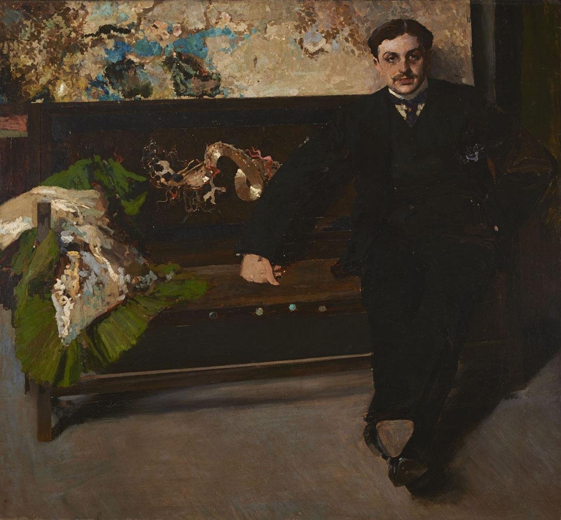 Portræt af J. C. M. af Carlos Federico Saez