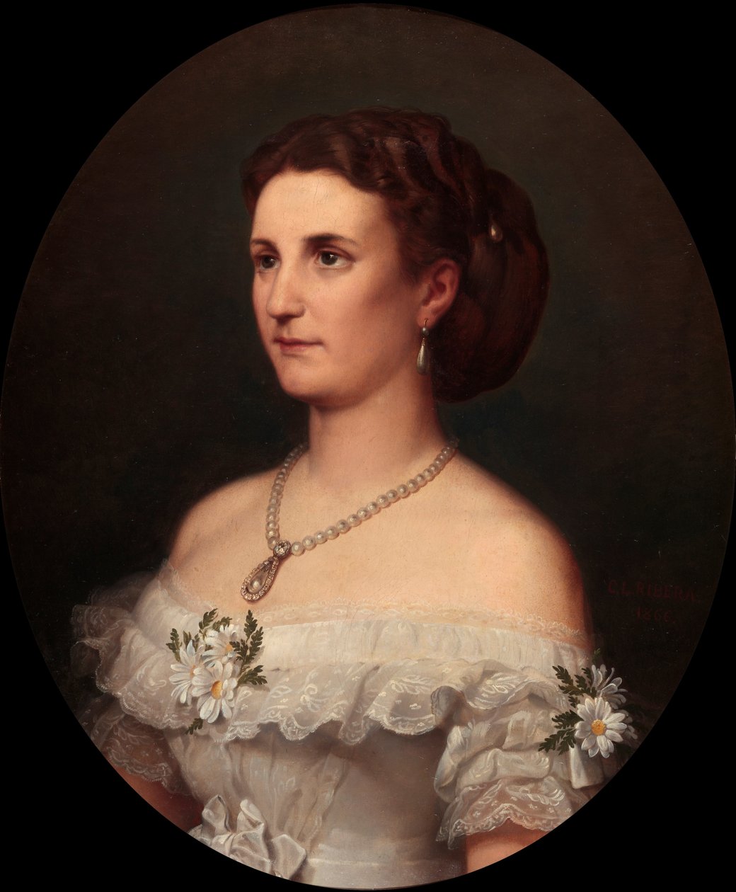 María Leonor de Salm-Salm, hertuginde af Osuna af Carlos Luis de Ribera y Fieve