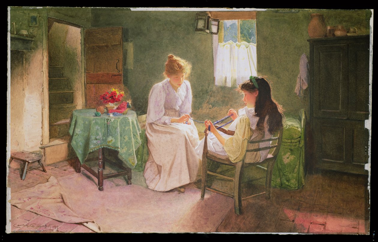Smukke søstre af Carlton Alfred Smith