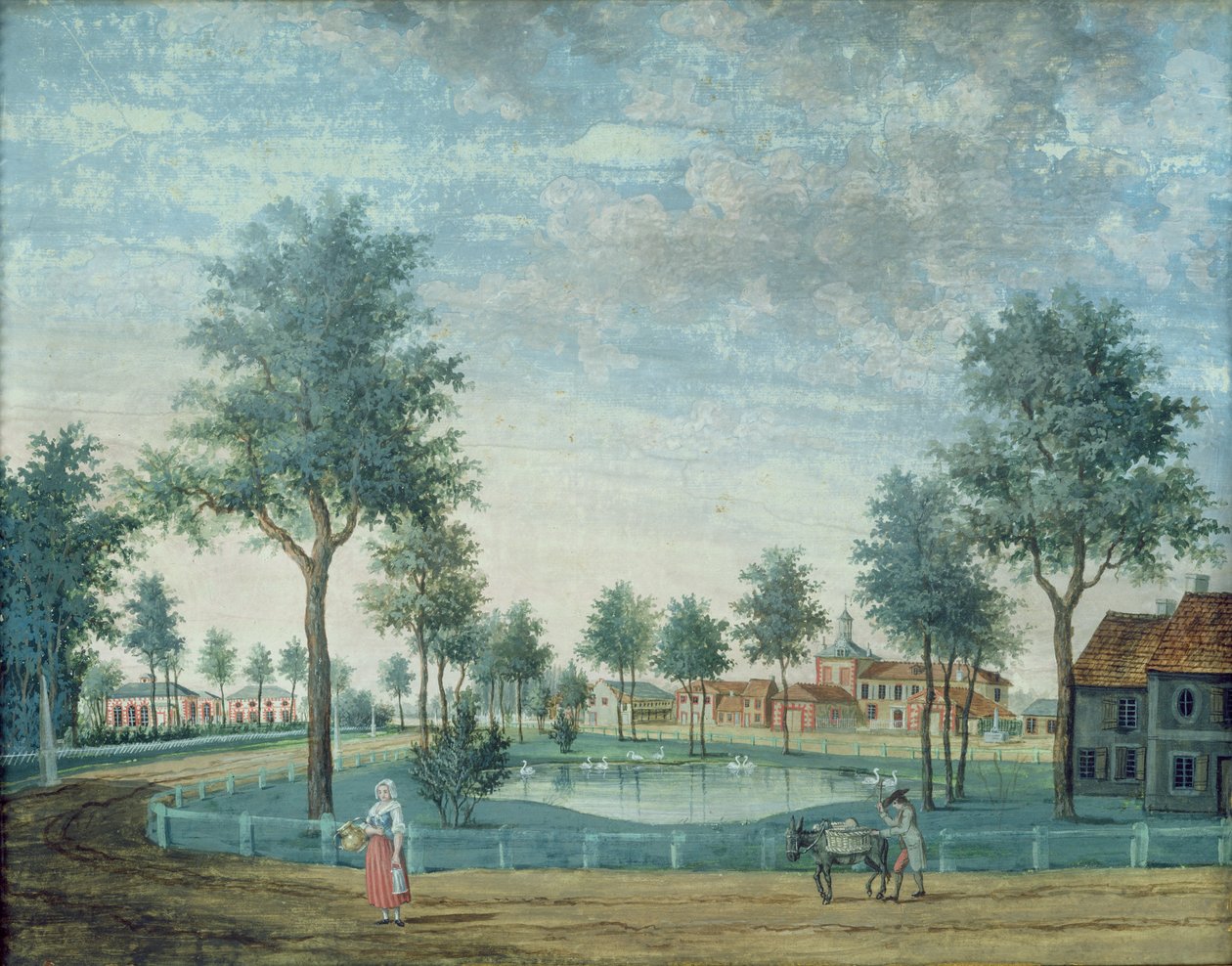 Gården, Parc du Raincy af Louis Carrogis dit Carmontelle