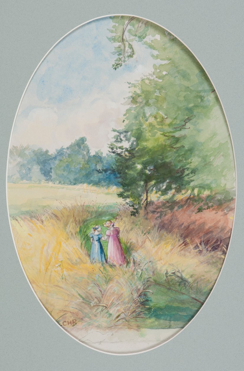 Our Grand Walk to Weston, 2006 (wc på papir) af Caroline Hervey Bathurst