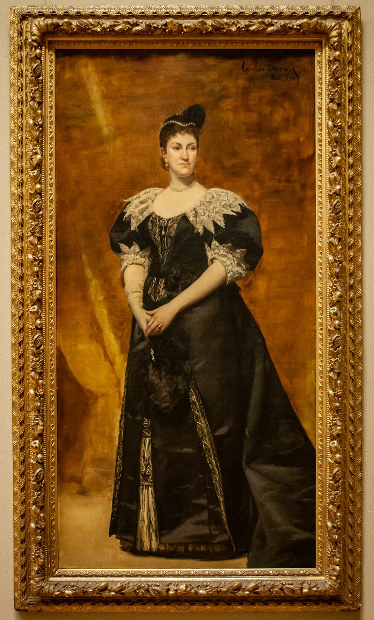 Fru William Astor (Caroline Webster Schermerhorn, 1831-1908) af Carolus Duran