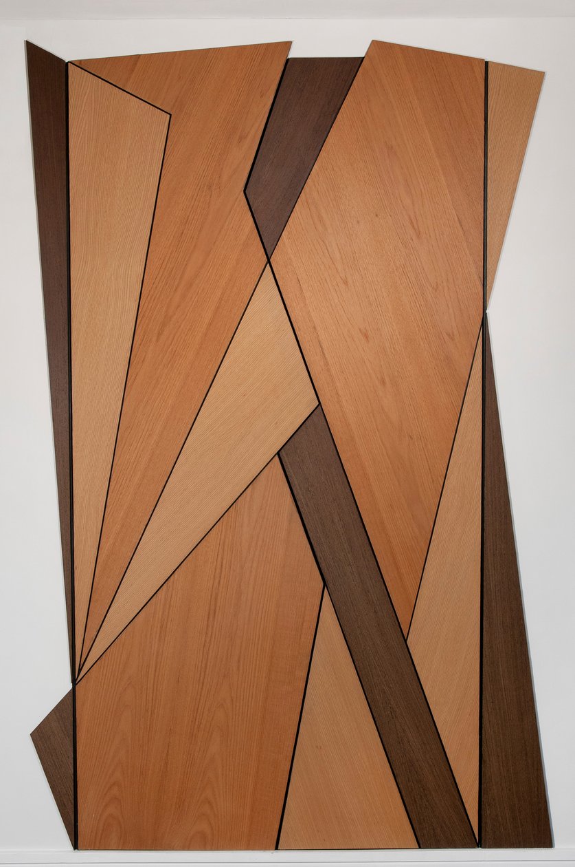 Vorticist Doors, 2012 (træfiner) af Carolyn Hubbard Ford