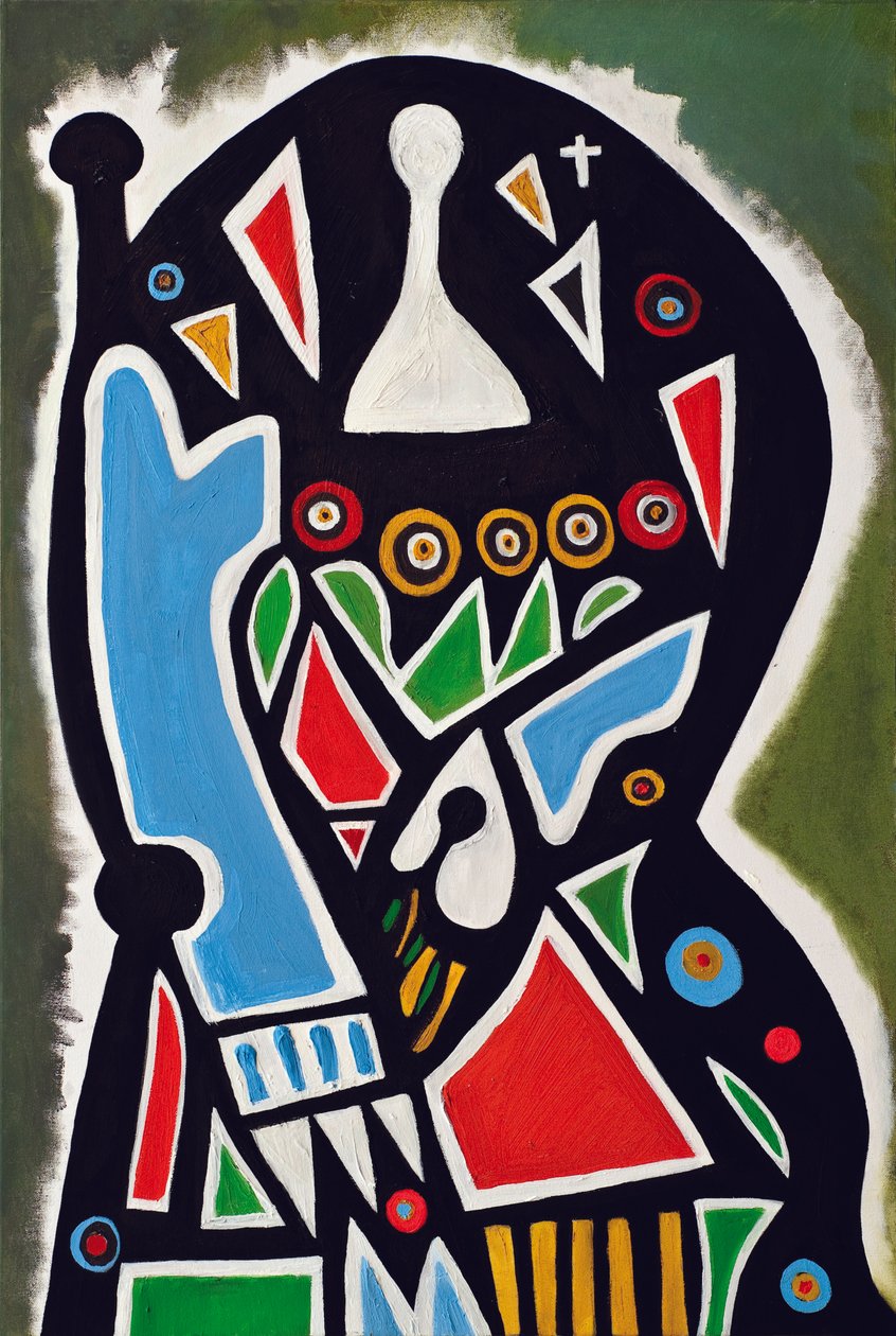 The Gambler Queen, 2009 (olie på lærred) af Carolyn Mary Kleefeld
