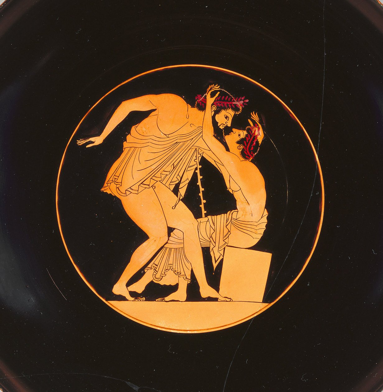 Vinpokal med femkampe, 505-500 f.Kr af Carpenter Painter