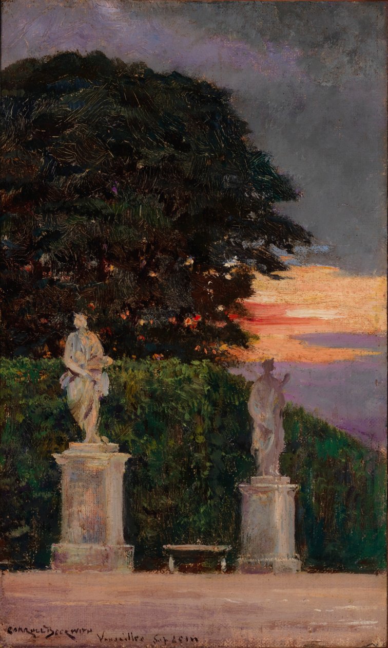 Hjørnet af terrassen, Versailles af Carroll Beckwith