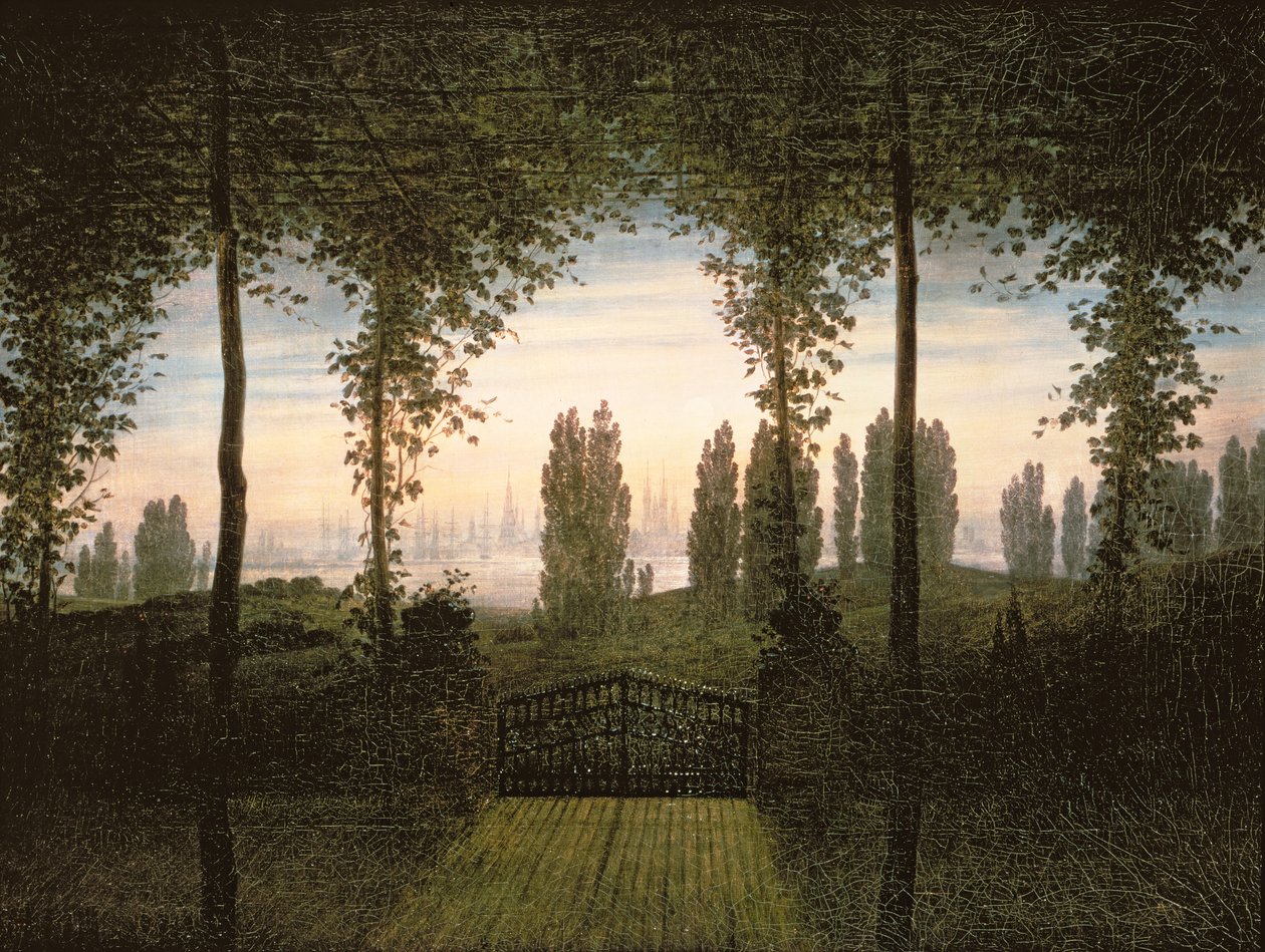 Erindring om Johann Bremen af Caspar David Friedrich