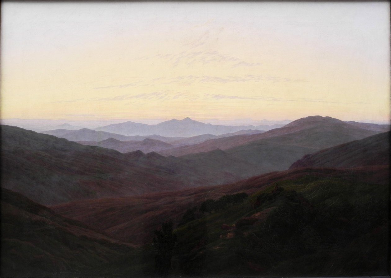 Riesengebirge af Caspar David Friedrich