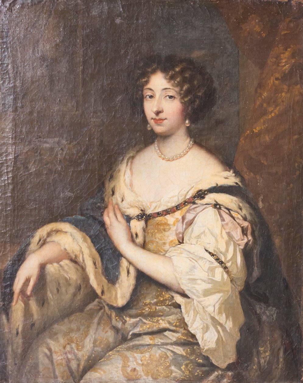 Portræt af Maria Mancini Colonna af Caspar (attr. to) Netscher