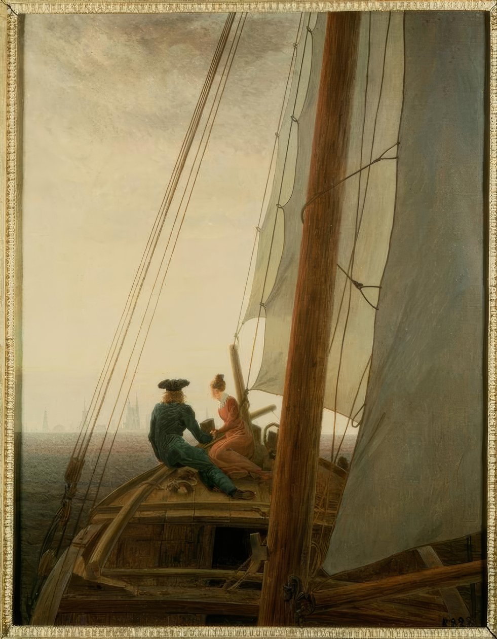 På sømanden af Caspar David Friedrich