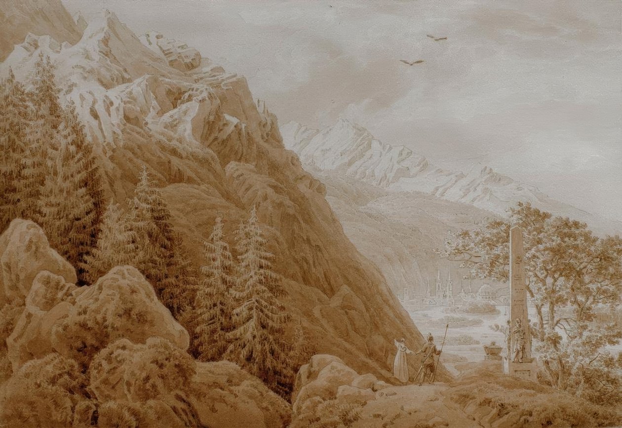 Efteråret af Caspar David Friedrich
