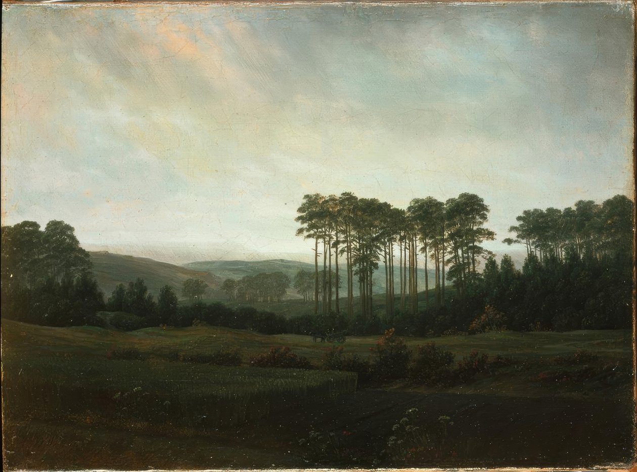 Eftermiddagen af Caspar David Friedrich