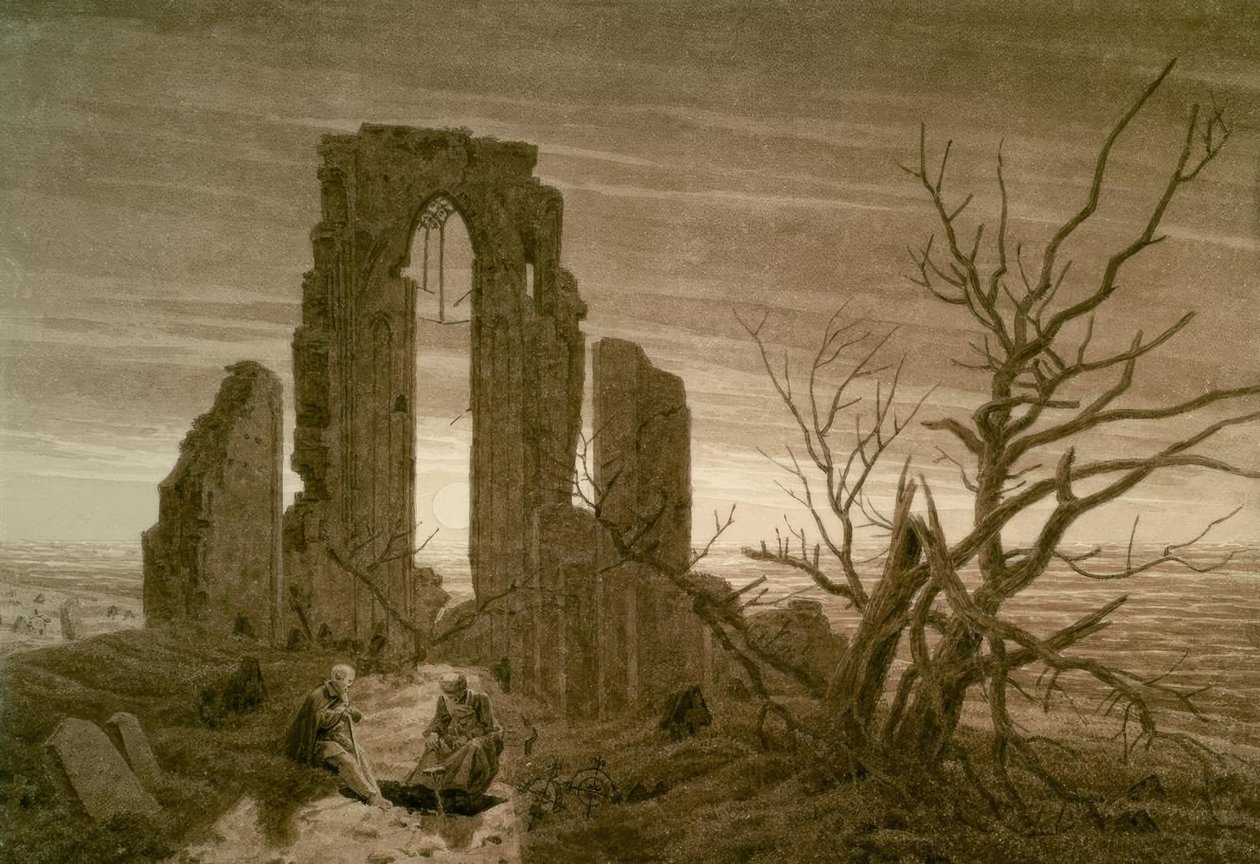 Vinteren af Caspar David Friedrich