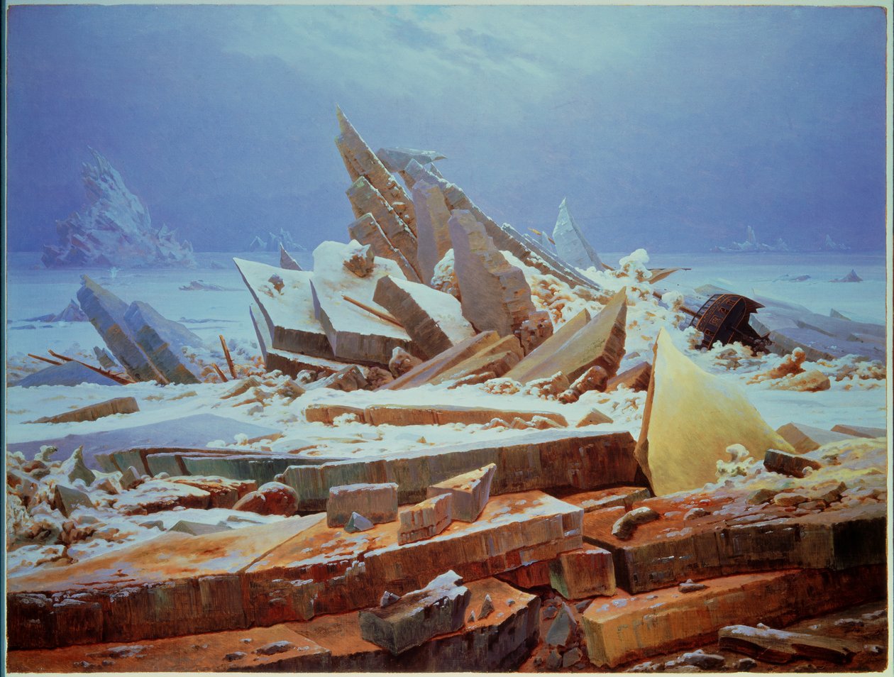 polar være af Caspar David Friedrich