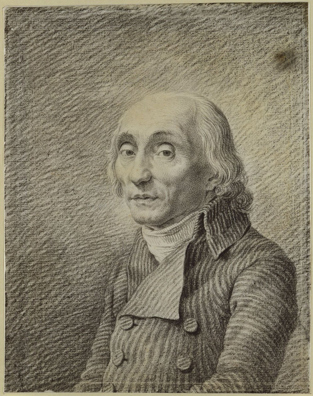 Portræt af præsterErnst Theodor Johann Brückner af Caspar David Friedrich