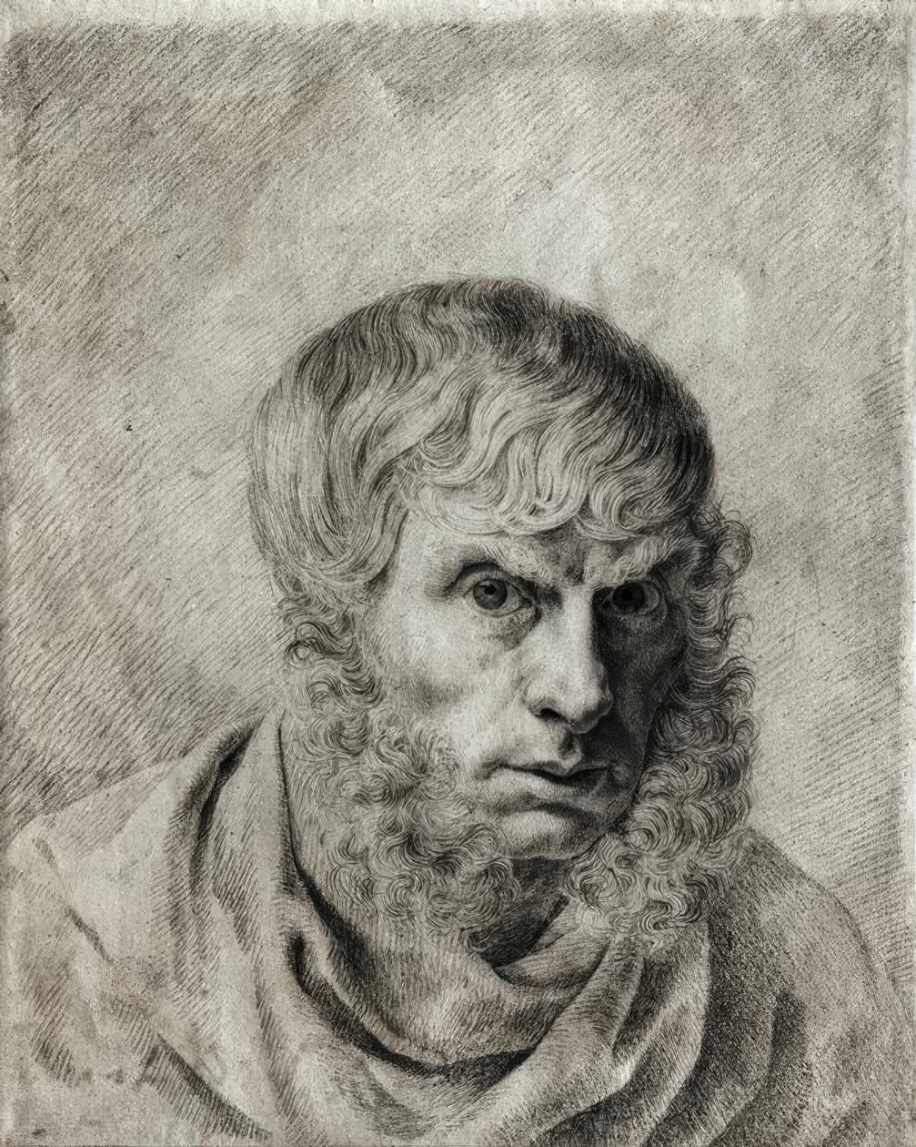 Selvportræt af Caspar David Friedrich