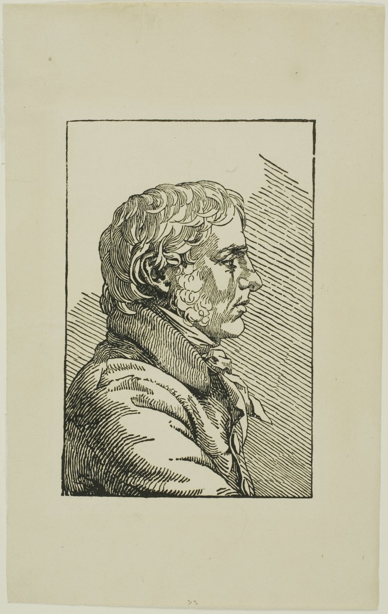 Selvportræt af Caspar David Friedrich