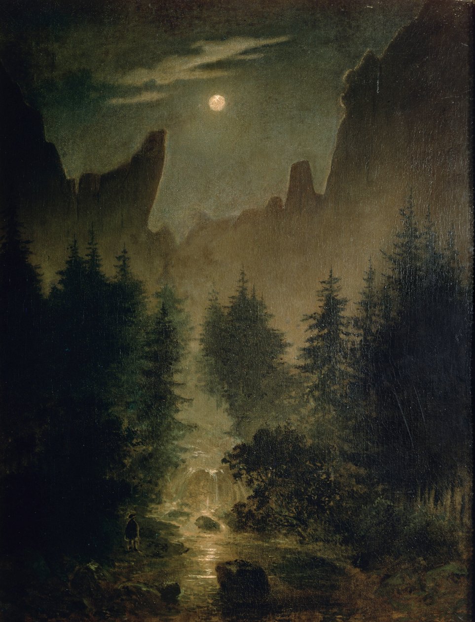 Uttewalder Grund af Caspar David Friedrich