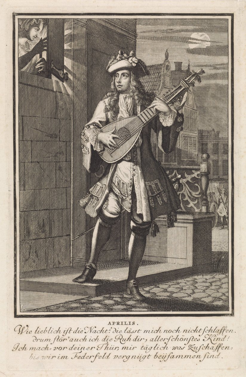 April af Caspar Luyken