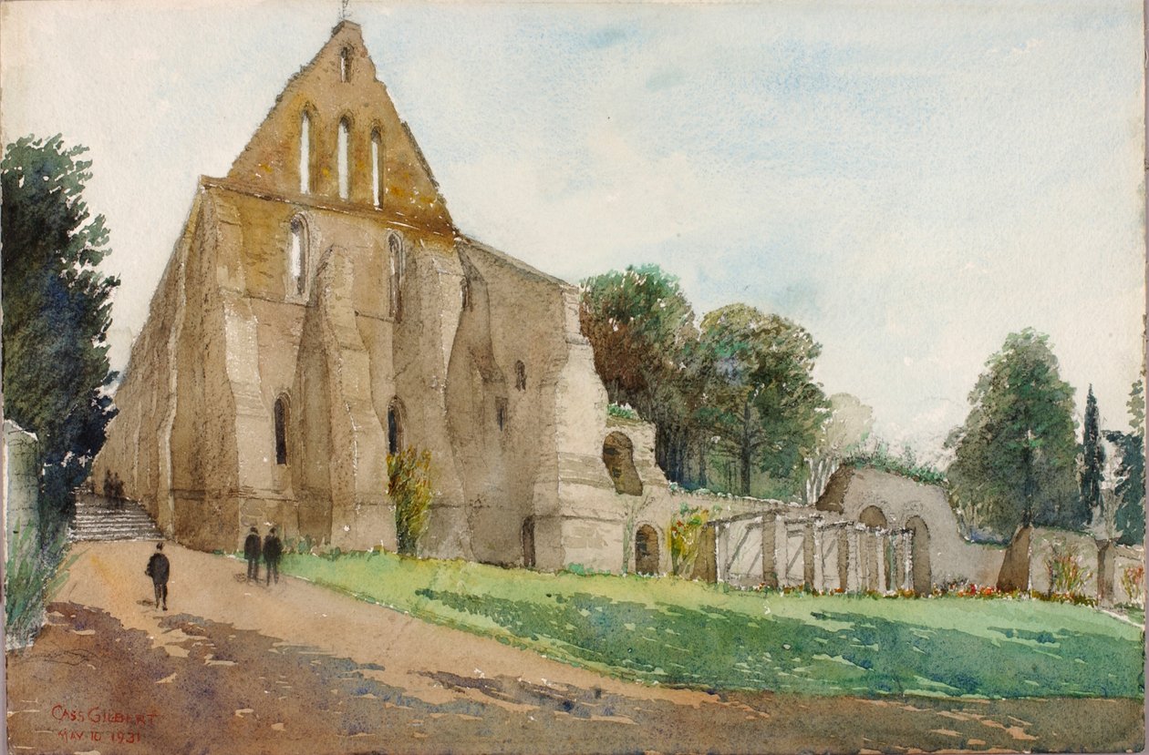 Battle Abbey, 1931. af Cass Gilbert