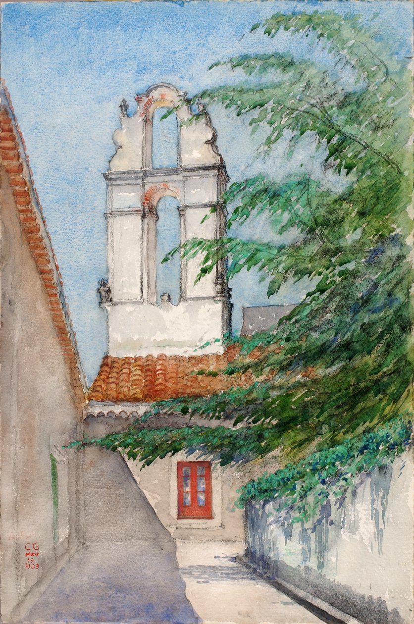 Klokketårn, Hotel San Dominico (gammelt kloster, Taormina, Sicilien) af Cass Gilbert
