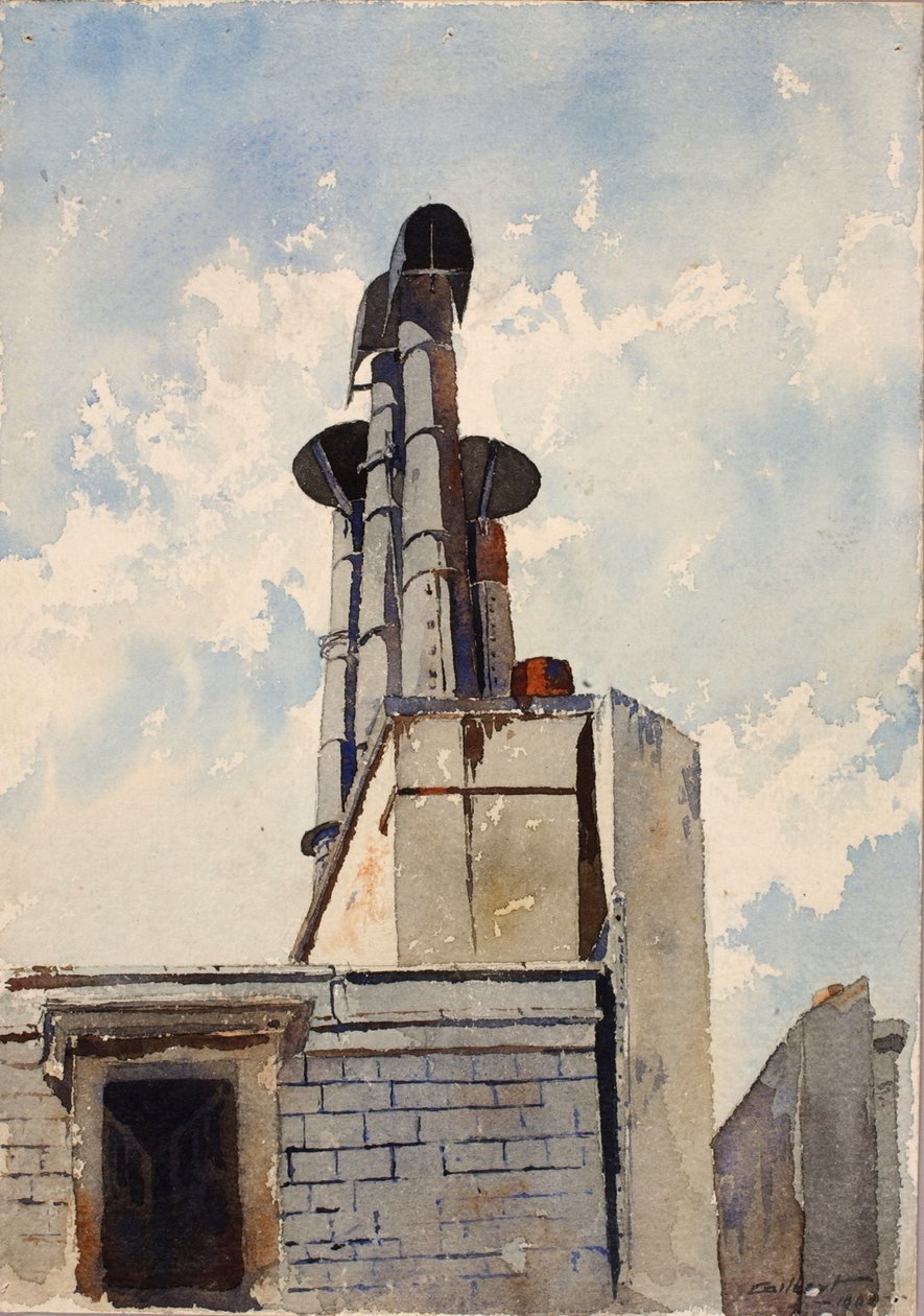Latinerkvarteret, Paris, 1880. af Cass Gilbert